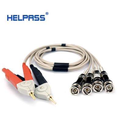 HPS28001  DC low resistance meter test leads clips/Four-terminal Kelvin clamp test line