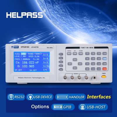 RLC Meter with wide frequency range 50Hz-200kHz