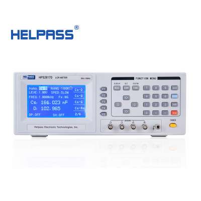 HPS2817D LCR digital Bridge , high frequency LCR meter